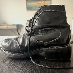 John Fluevog SuperVog leather boots